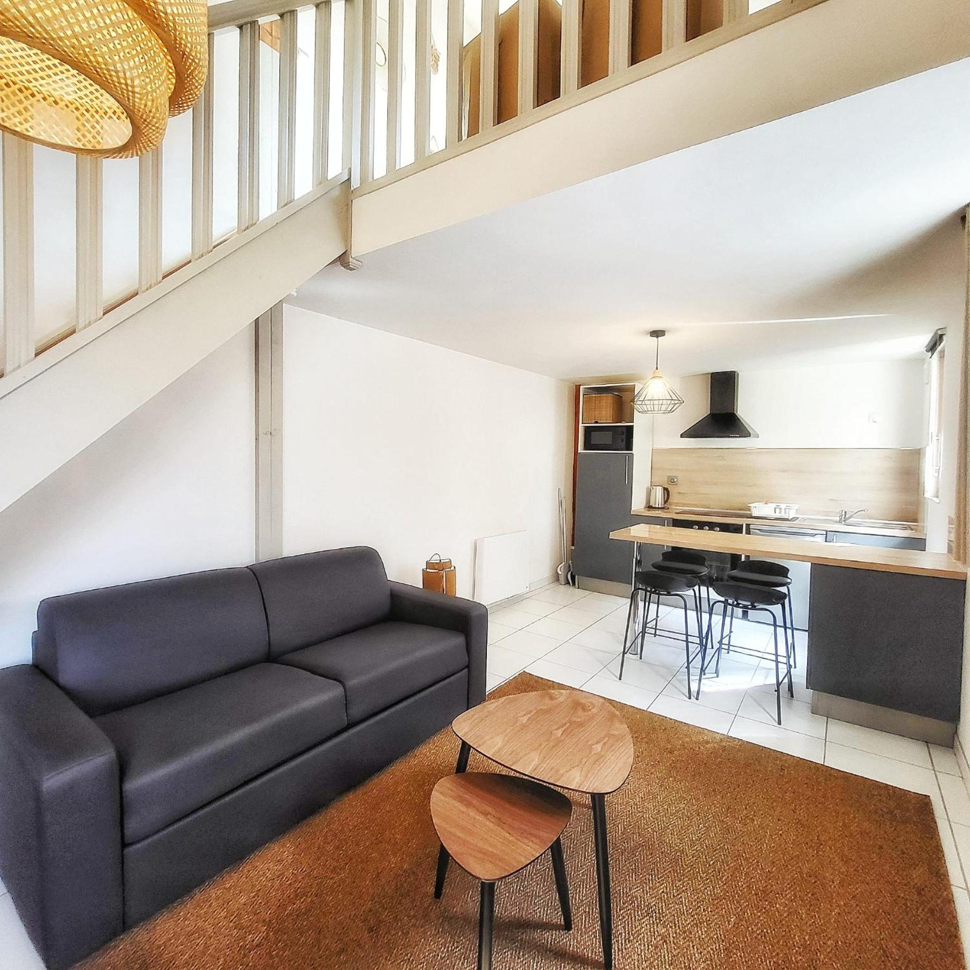 Duplex Cosy La Petite Arche Centre Pont De L'Arche Lejlighed Eksteriør billede